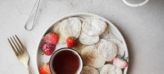 Mini jahodové lívanečky 🥞🍓