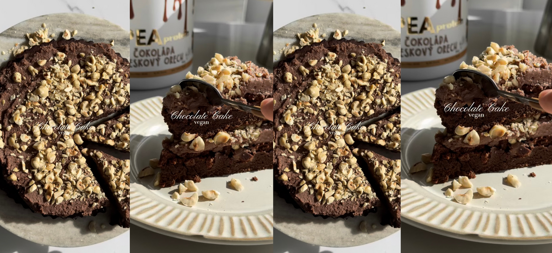 Vegan Chocolate Cake - TIP na víkendový dezert! ✨