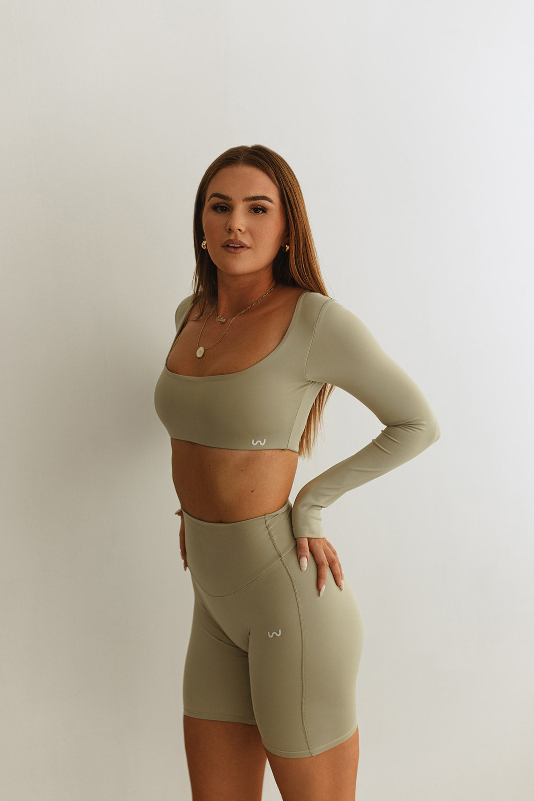 Biker šortky CONFIDENCE MATCHA
