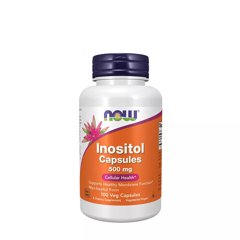 Balenie NOW Foods Inositol 500 mg 100 veg kapsúl