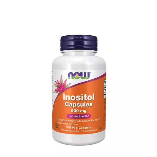 Balenie NOW Foods Inositol 500 mg 100 veg kapsúl