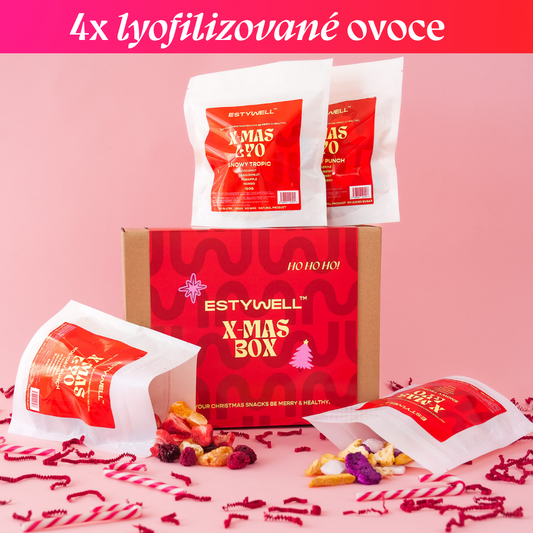 X-MAS LYO – mix lyofilizovaného ovoce ESTYWELL