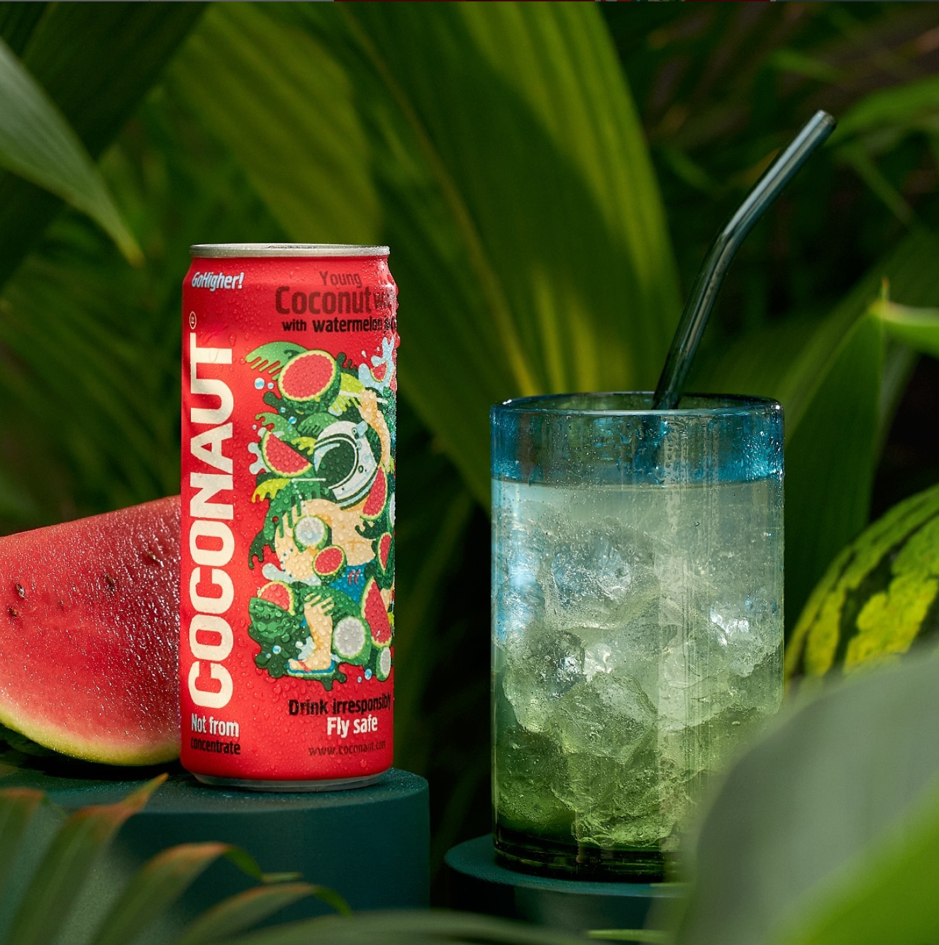 Coconaut GoHigher! kokosová voda s melónom osviežujúci drink