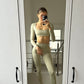 Legíny dlouhé CONFIDENCE MATCHA