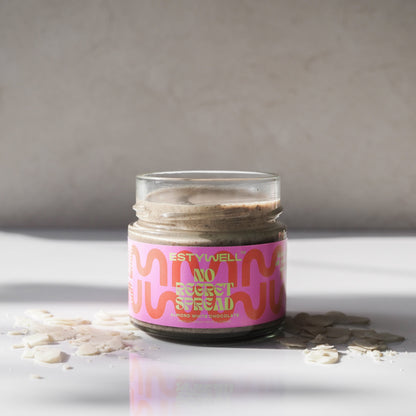 ESTYWELL Proteinový veganský mandlový krém s bílou čokoládou